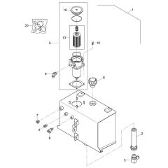 Hydraulic Tank Assembly