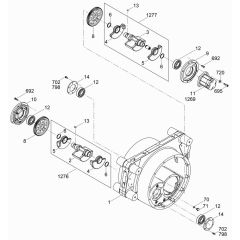 Exciter Assembly for Wacker RTx-SC2