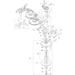 Blade Motor for Husqvarna RZ-43L
