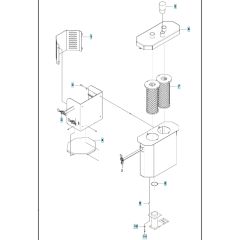 Air Filter for Husqvarna S36