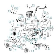 Husqvarna S400 Assembly