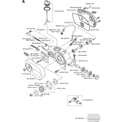Gear Housing for Husqvarna Pruners