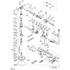 Hikoki SAY150A Main Assembly