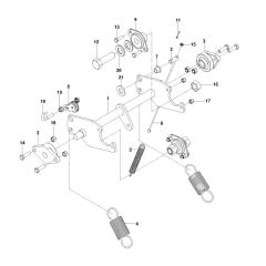 Shaft Assembly for Husqvarna