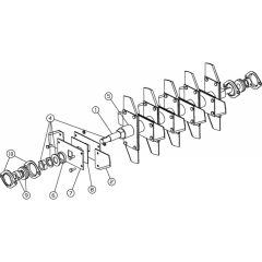 Delta Blade Assembly for SD18