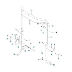Handle Assembly for Husqvarna