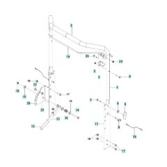 Handle Assembly for Husqvarna