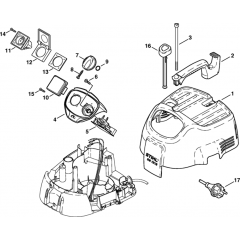 Machine Cover-1 for Stihl SE121