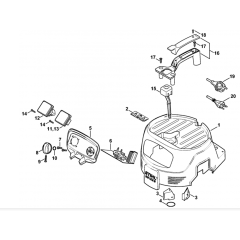 Machine Cover for Stihl SE122