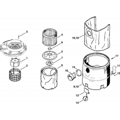 Filter Container Assembly