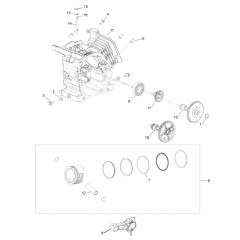 Crankcase for Kohler SH270