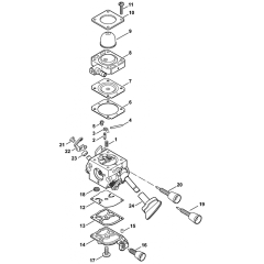 Carburetor for Stihl SH56