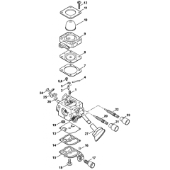 Carburetor Assembly for SH56