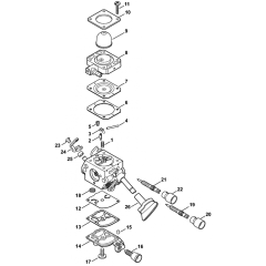 Carburetor C1M-S260 Assembly