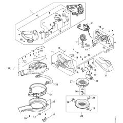 Stihl SHA 56 Spare Parts