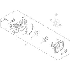 Crankcase for ECHO SHR-170SI