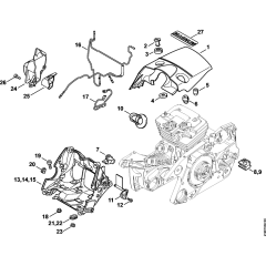 Shroud & Housing for Stihl MS441