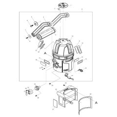 Upper Body Assembly for Makita