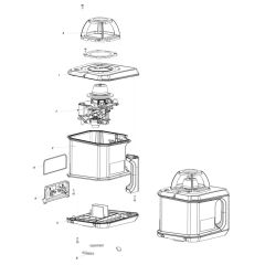 Makita SKR200Z Assembly