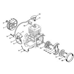 Clutch Assembly for Stihl SP 481
