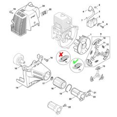 Clutch Assembly for Stihl SP 85