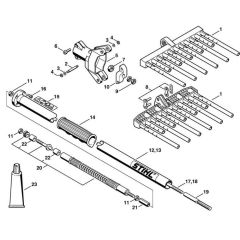 Drive Tube Assembly for Stihl SP 85