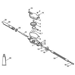 Gear Head Assembly for Stihl SP 85