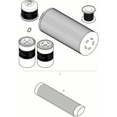 Filter Service Items for HATZ 4H50T.11