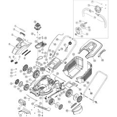 Flymo SPEEDI-MO 360VC Assembly