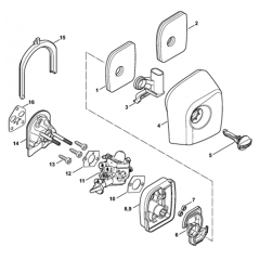 Air Filter & Spacer Flange