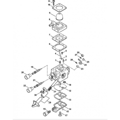 Carburettor Assembly for Stihl SR200