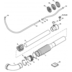Hose & Tube for Stihl SR200-D