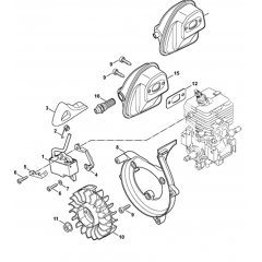 Ignition & Muffler Assembly