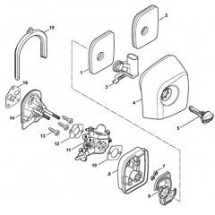 Air Filter & Spacer Flange