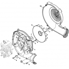Fan Housing & Wheel Assembly