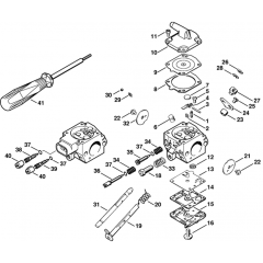 Carburettor Assembly for Stihl