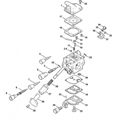 Carburettor Assembly for Stihl