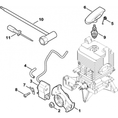 Ignition System for Stihl SR430-Z