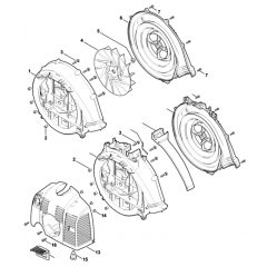 Fan Housing for Stihl SR430-Z