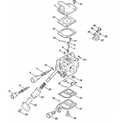 Carburettor Assembly for SR440