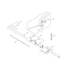 Main Pipe & Handle for ECHO