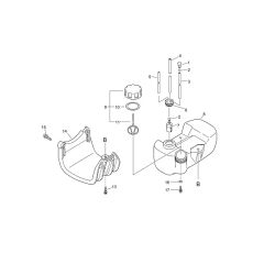 Fuel Tank for ECHO SRM-240ES/U