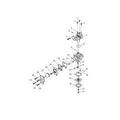 Carburettor for ECHO SRM-240ES/U