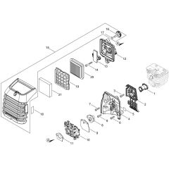 Air Cleaner & Carburettor
