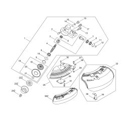 Gear Case & Shield for ECHO