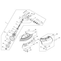 Gear Case & Shield for ECHO
