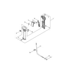 Throttle for ECHO Brushcutter