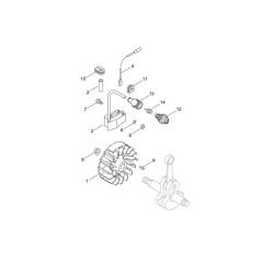 Magneto for ECHO SRM-265TES/U