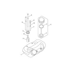 Fuel Tank for ECHO SRM-265TES/U