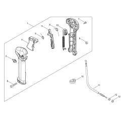 Throttle for ECHO SRM-300TES/U